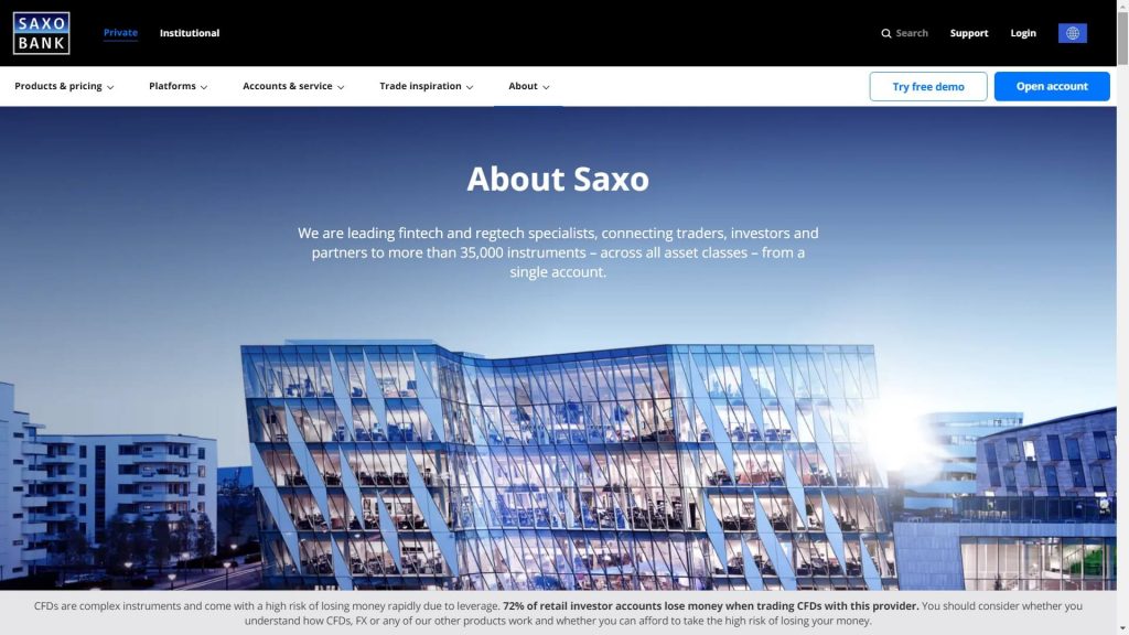 Saxo Bank Review 2022